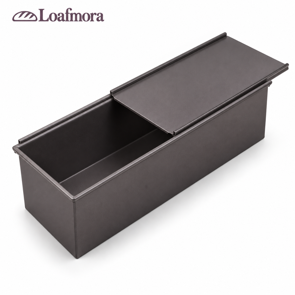Loafmora Pullman Loaf Pan - A homemade loaf with an everyday place at the table.