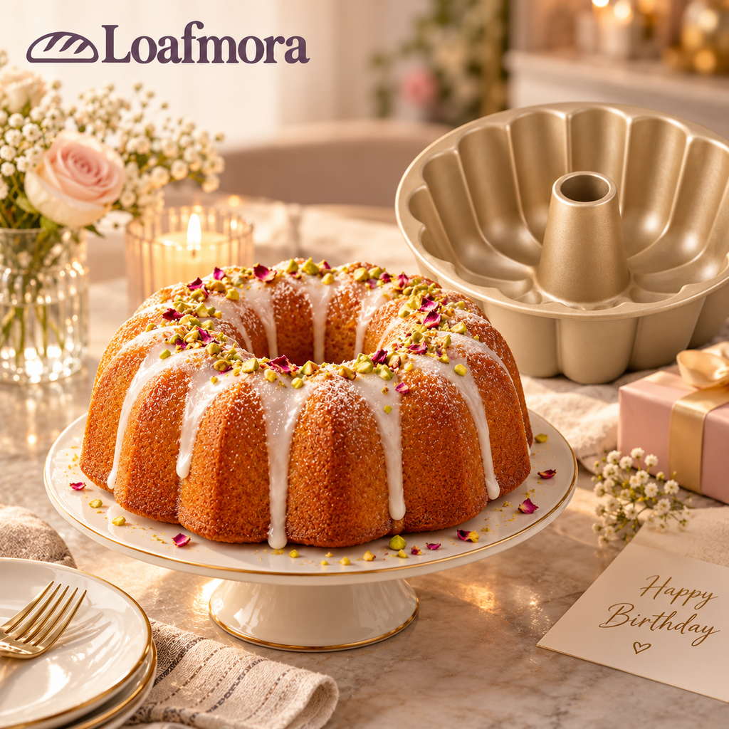 Loafmora Sculpted Ring Cake Pan - Let the shape be part of the celebration.